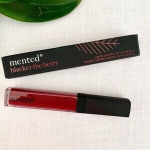 Mented Liquid Lipstick Blacker The Berry Full Size 5.7ml Retail $20
